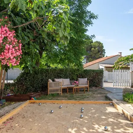 Somptueuse Piscine Terrain De Petanque A 10 Min De Sete 别墅 弗龙蒂尼昂